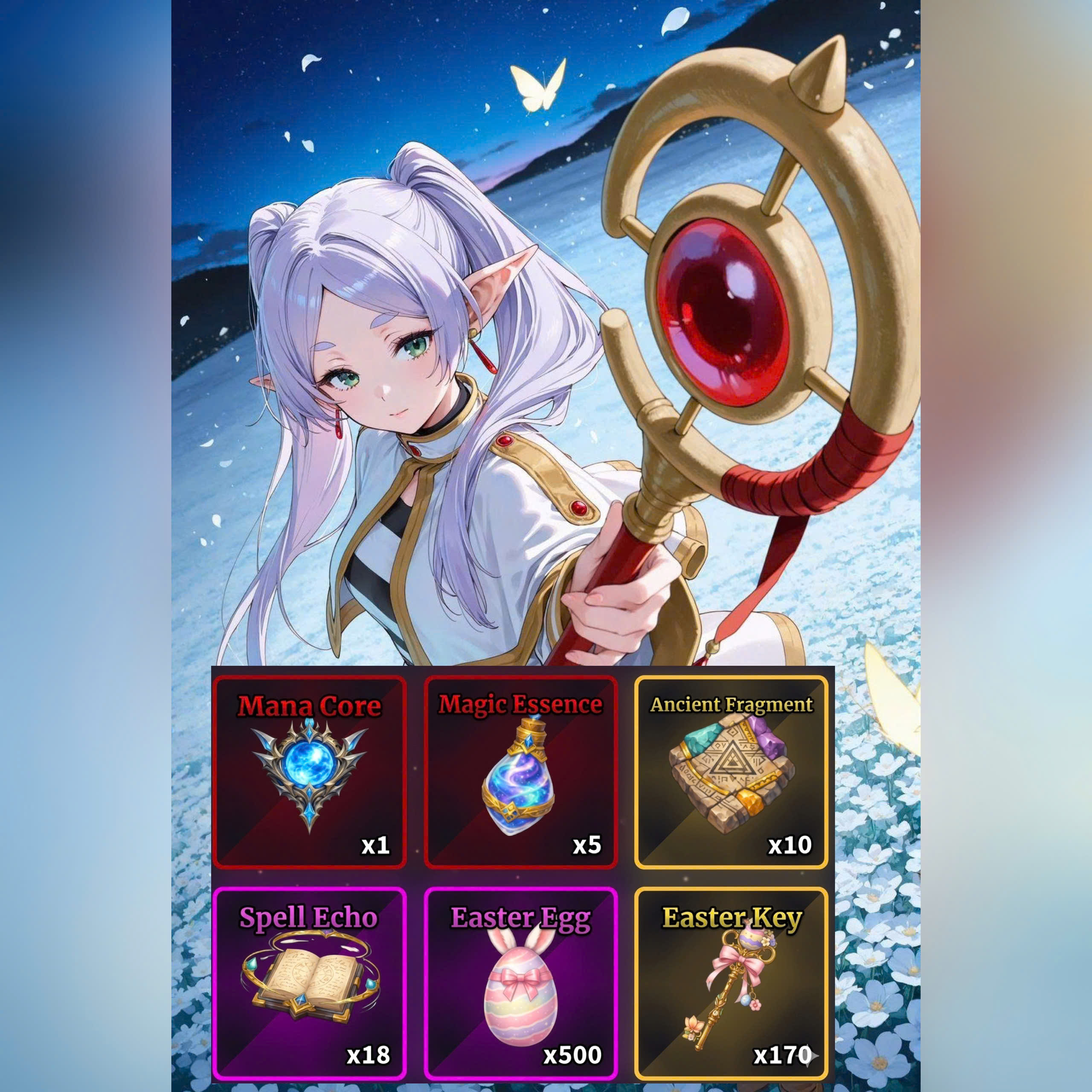 Set Fieren  + F Titler